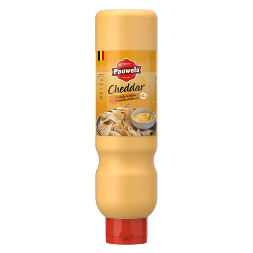 [6091] Sauce Cheddar (Chaud/Froid) Pauwels 1 L