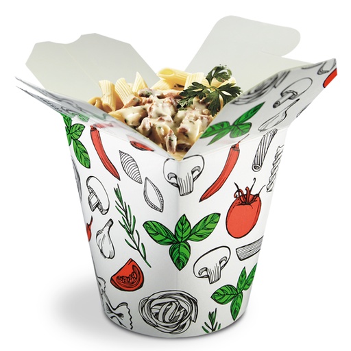 [8596] Gobelet Small 460 ml F19 + F21 Smiling Cook 50 pcs