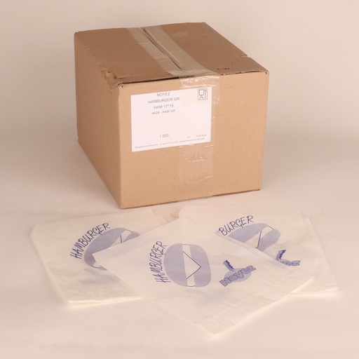 [4528] Sachets Hamburger Grande Noyez 1000 pcs