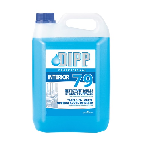 [14913] Nettoyant Tables Et Multi Surfaces Remplissage Dipp (79) 5 L