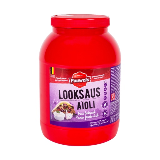 [6101] Sauce à l'Ail Pauwels 3 L