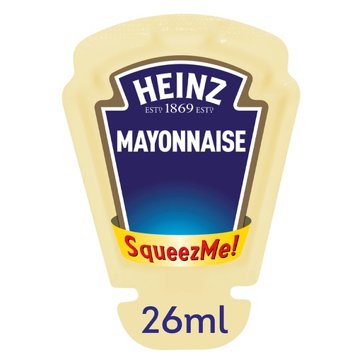 [19392] Mayonaise Portions Cups Heinz 100 x 27 ml