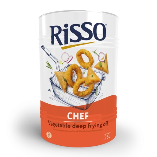 [19253] RISSO CHEF HUILE POUR FRITURE 25L VAMIX-VDM