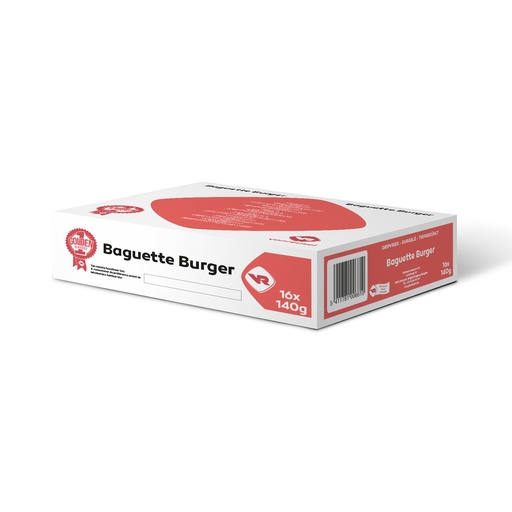 [0126] Baguette Burger Vanreusel 16 x 140 gr 