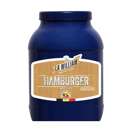 [2210] Hamburger La William Pet 3 L